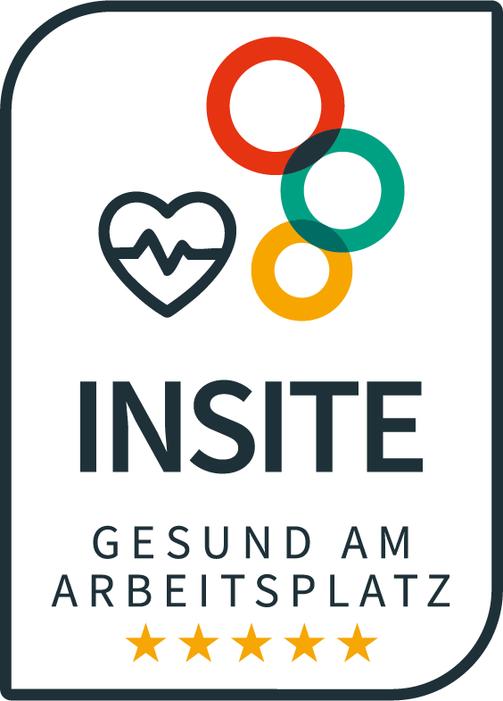 Insite Gesund am Arbeitsplatz award Badge